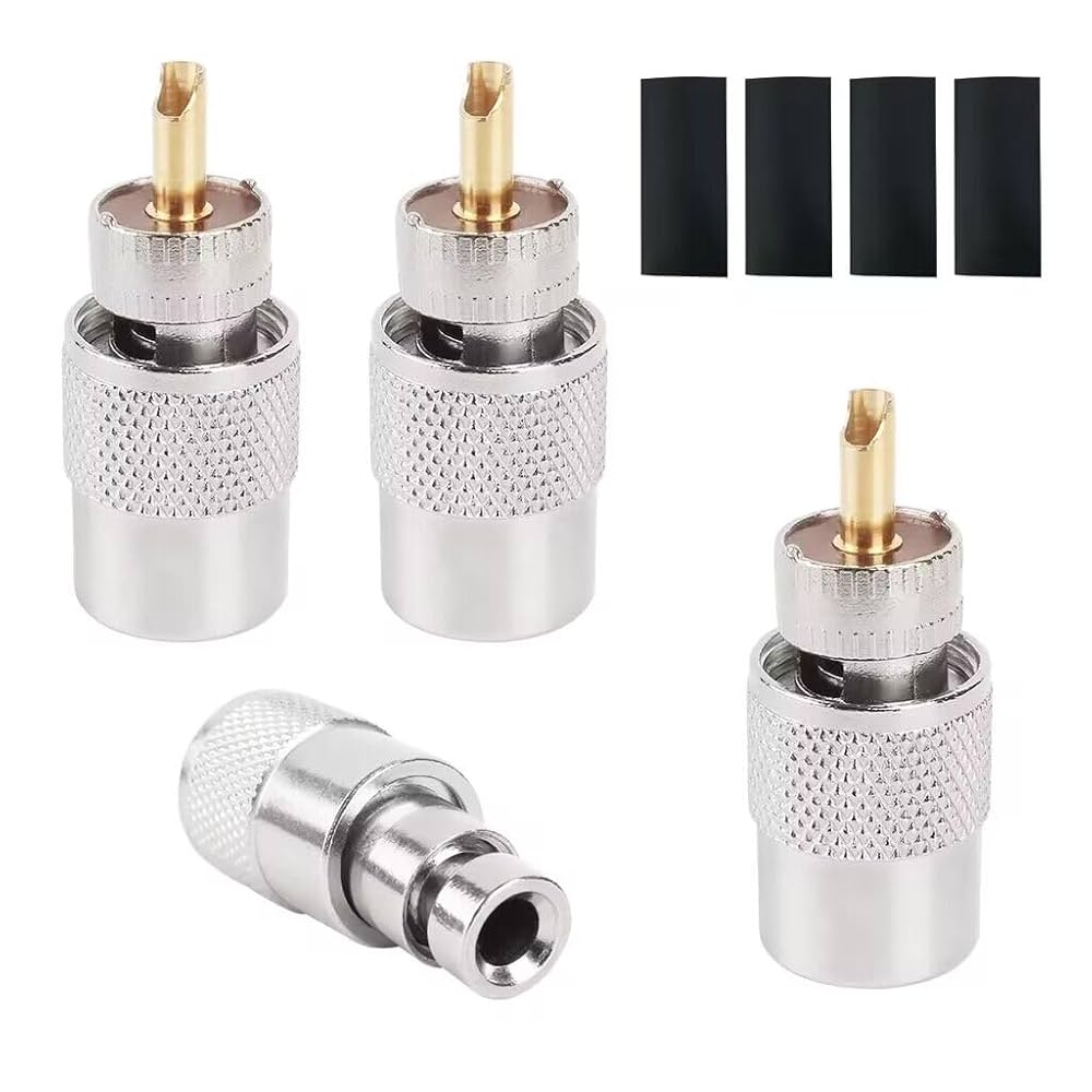 Amazon.co.jp: MP-3 同軸コネクタ 3D-2V/FB用コネクター Mオス3D